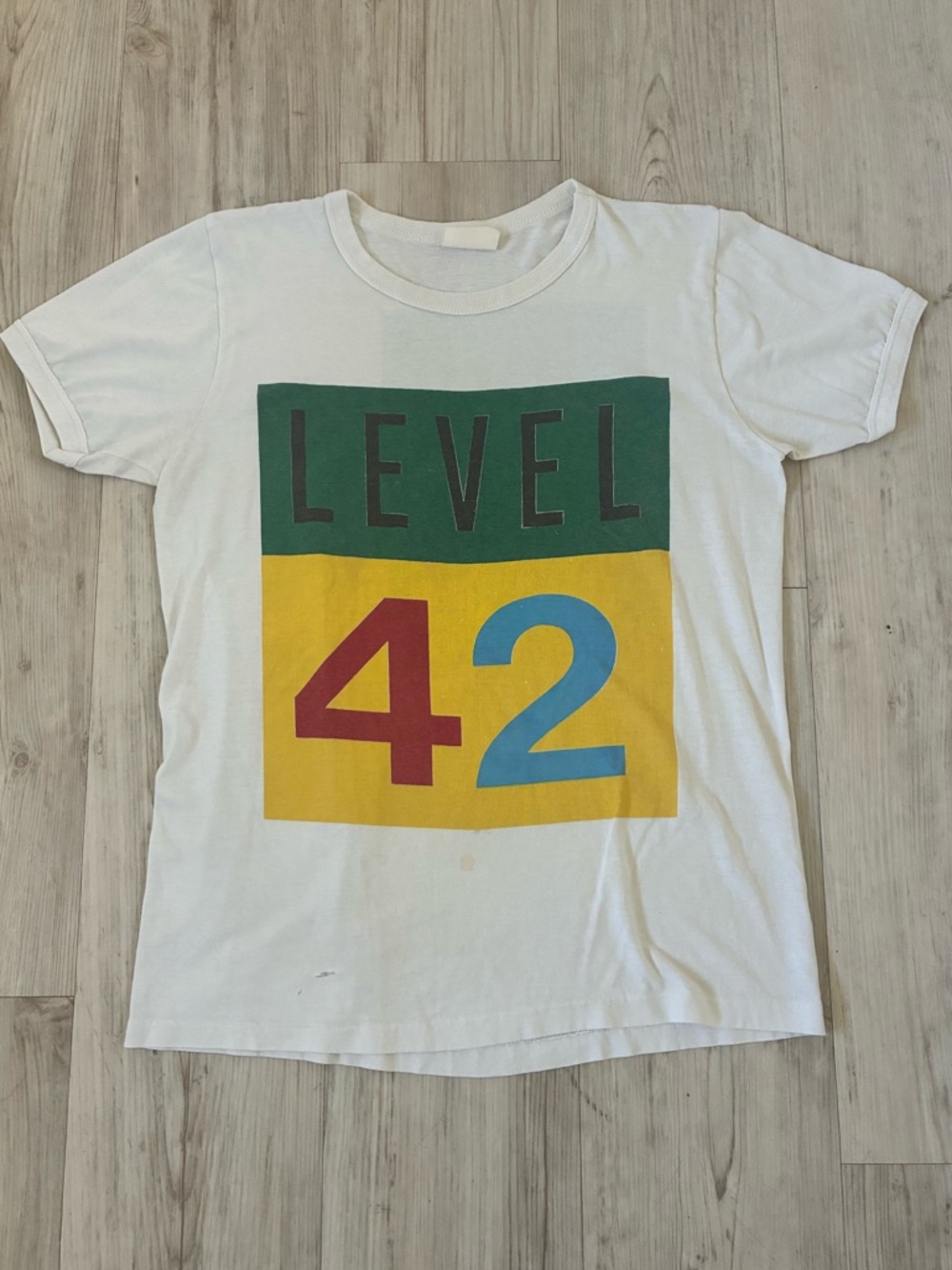 Vintage Level 42 World Tour 1986 Concert T-Shirt